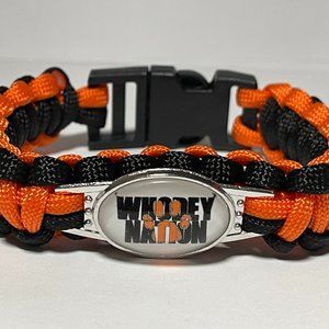 Cincinnati Bengals NFL "WHODEY NATION" Paracord Bracelet NEW